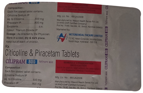 Cilipram 800 Tablet