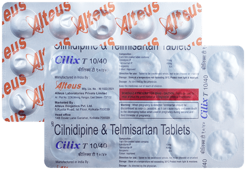 Cilix T 10mg/40mg Tablet