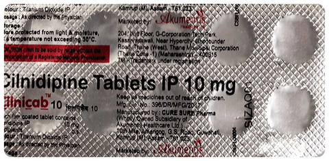 Cilnicab 10mg Tablet