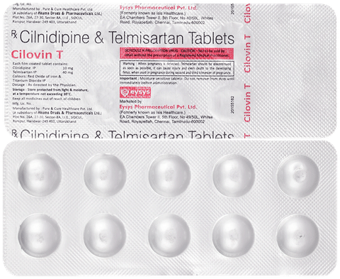 Cilovin T 10mg/40mg Tablet
