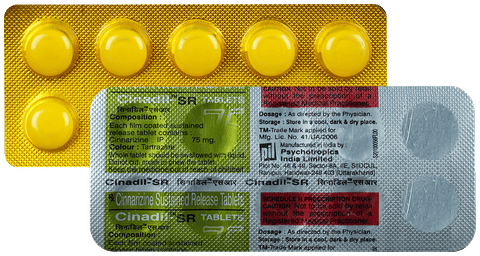 Cinadil 75mg Tablet SR