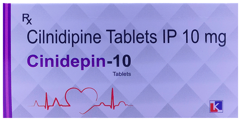 Cinidepin 10 Tablet