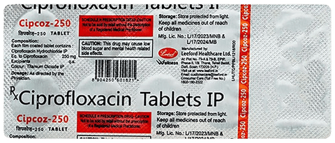 Cipcoz 250 Tablet