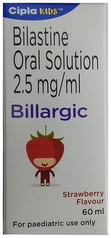 Cipla Kids Billargic Oral Solution Strawberry