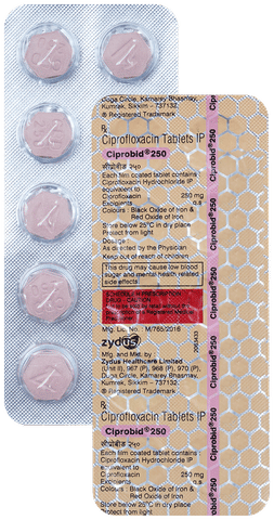 Ciprobid 250 Tablet
