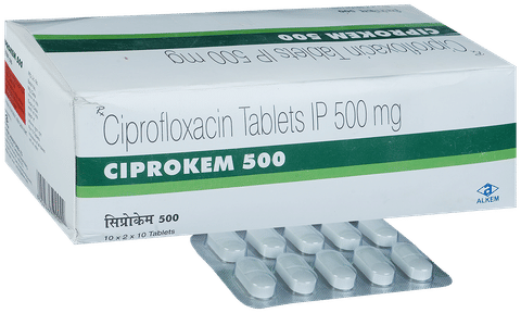 Ciprokem 500mg Tablet
