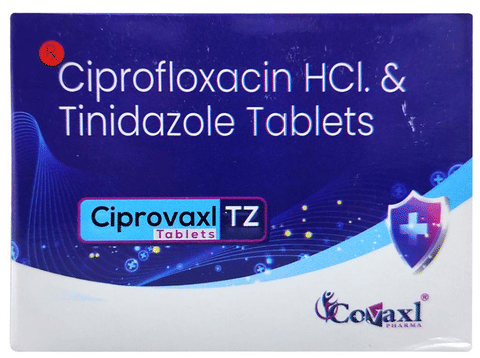 Ciprovaxl TZ 500mg/600mg Tablet