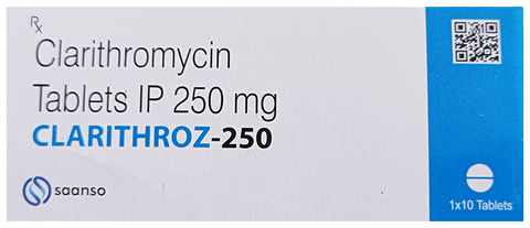 Clarithroz 250 Tablet