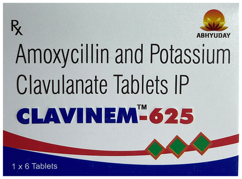 Clavinem 625 Tablet