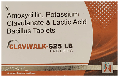 Clavwalk 625 LB Tablet