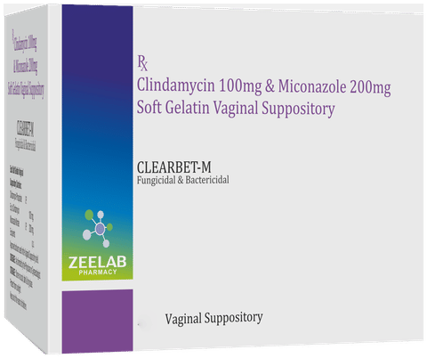 Clearbet-M Vaginal Suppository