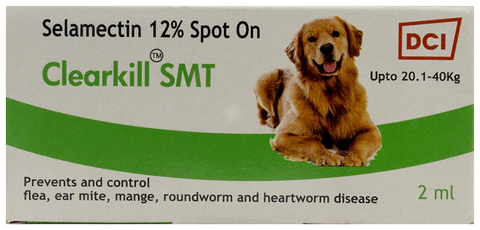 ClearKill Tick & Flea Spot On for Dogs 20.1-40Kg