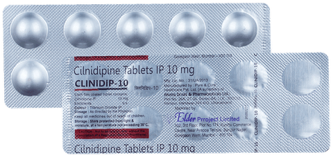 Clinidip 10mg Tablet