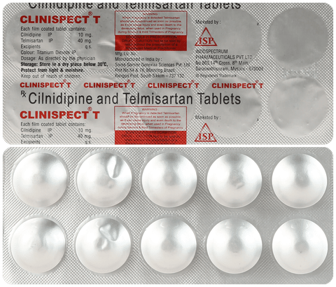 Clinispect T 10mg/40mg Tablet