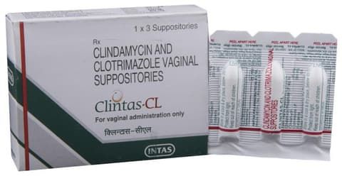 Clintas-CL Vaginal Suppository