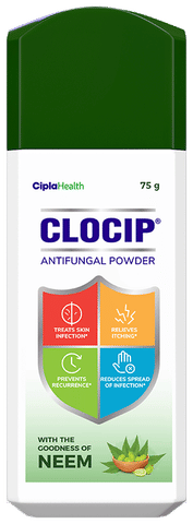Clocip Antifungal Powder with the Goodness of Neem