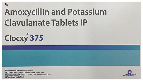 Clocxy 375 Tablet