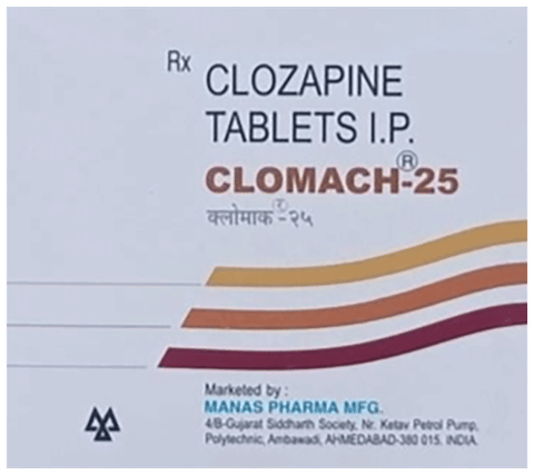 Clomach 25mg Tablet