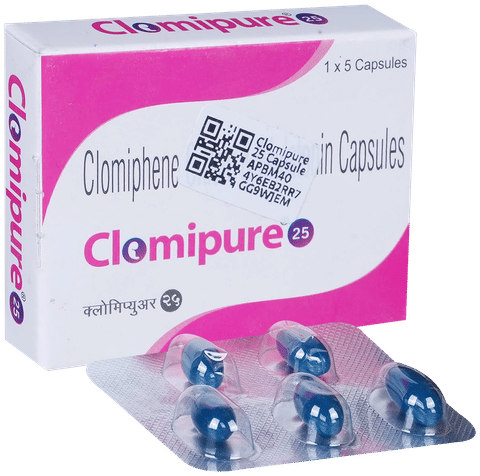 Clomipure 25 Capsule