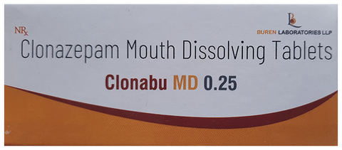 Clonabu MD 0.25 Tablet