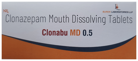 Clonabu MD 0.5 Tablet