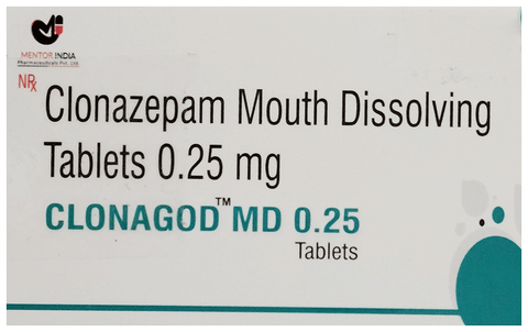 Clonagod 0.25 Tablet MD