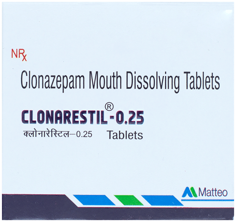 Clonarestil 0.25 Tablet MD