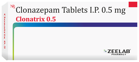 Clonatrix 0.5mg Tablet