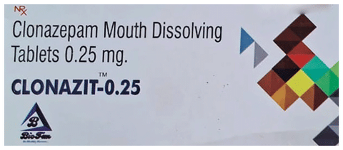 Clonazit 0.25 Tablet MD