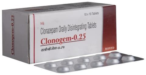 Clonogem 0.25 Disintegrating Tablet