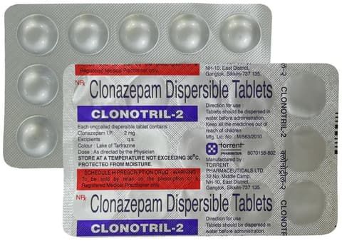 Clonotril 2mg Tablet