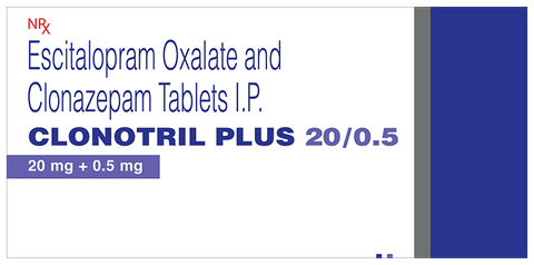 Clonotril Plus 20/0.5 Tablet