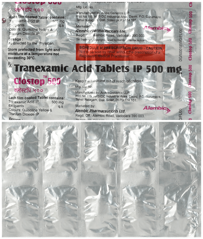 Clostop 500 Tablet