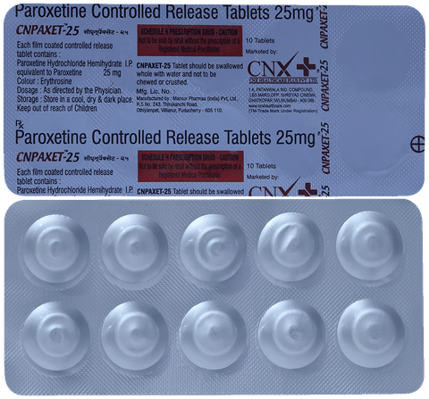 Cnpaxet 25mg Tablet