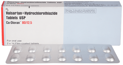 Co-Diovan 80/12.5 Tablet