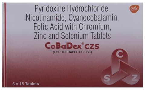 Cobadex Czs Tablet | with Essential Vitamins | Nutritional Supplement