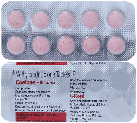 Coelone 8mg Tablet