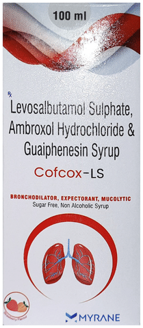 Cofcox-LS Syrup Strawberry Sugar Free
