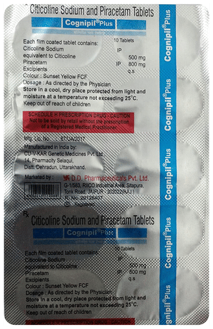 Cognipil Plus Tablet