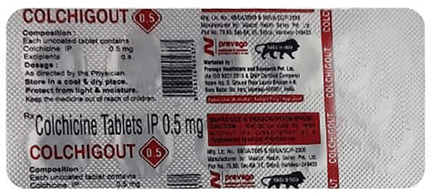 Colchigout 0.5 Tablet