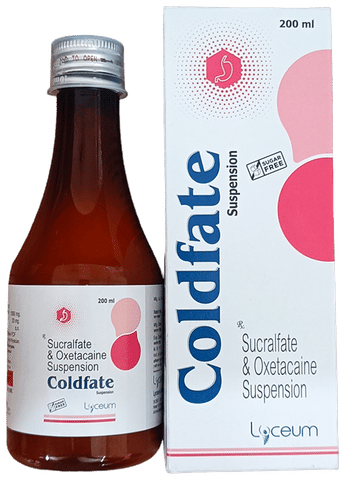 Coldfate Oral Suspension Sugar Free