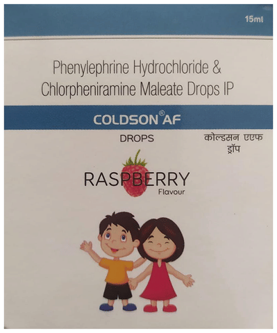 Coldson AF Oral Drops Raspberry