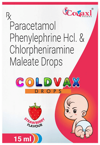 Coldvax Oral Drops Strawberry