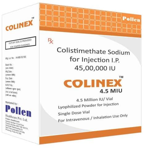 Colinex 4.5MIU Injection
