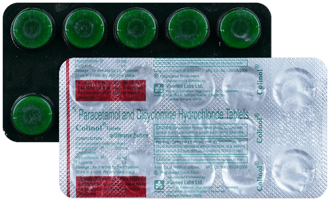 Colinol 20 mg/500 mg Tablet