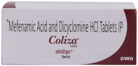 Coliza 10mg/250mg Tablet