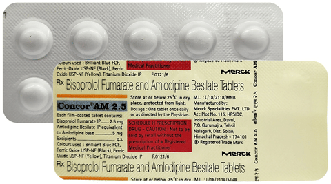 Concor AM 2.5 Tablet
