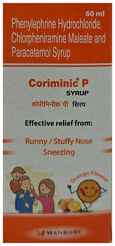 Coriminic P Syrup Orange