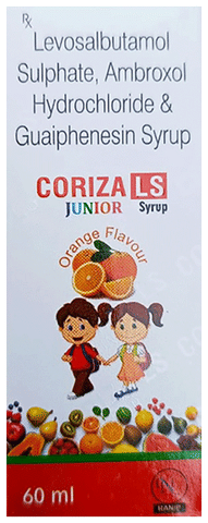 Coriza LS Junior Orange Syrup