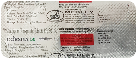 CORsita 50mg Tablet